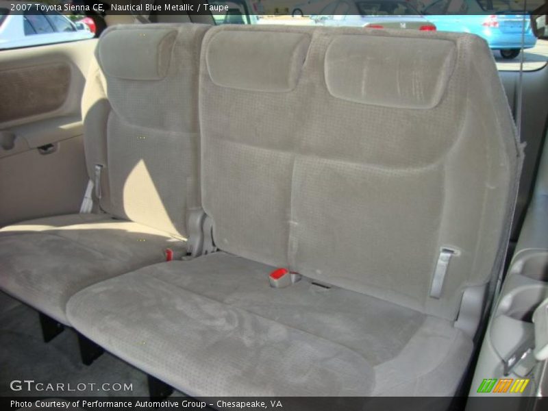 Nautical Blue Metallic / Taupe 2007 Toyota Sienna CE