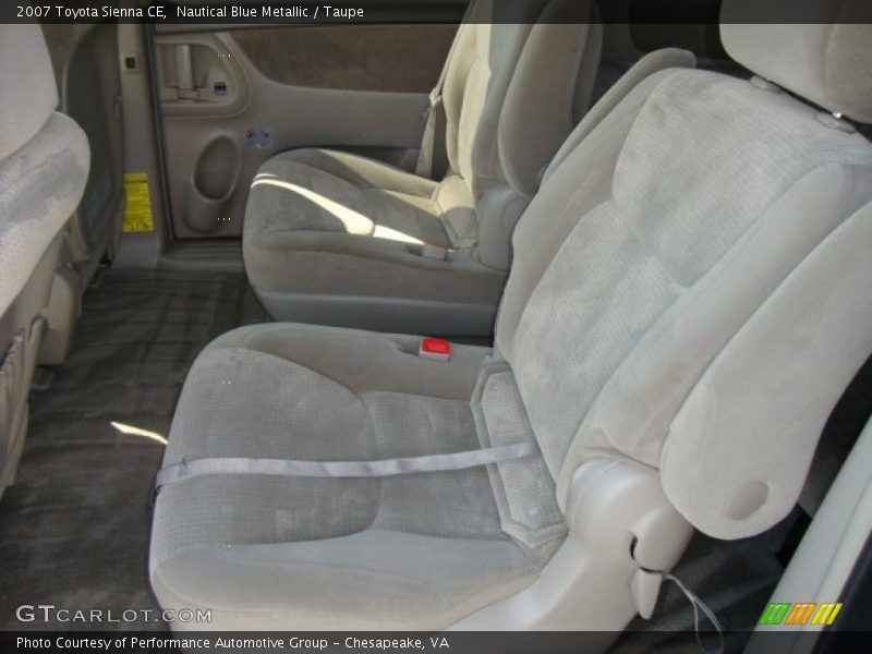 Nautical Blue Metallic / Taupe 2007 Toyota Sienna CE