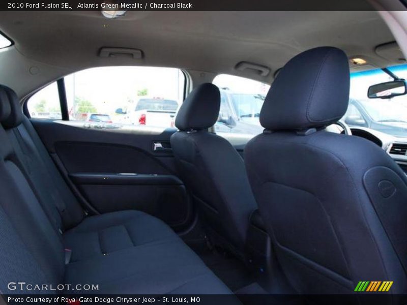 Atlantis Green Metallic / Charcoal Black 2010 Ford Fusion SEL