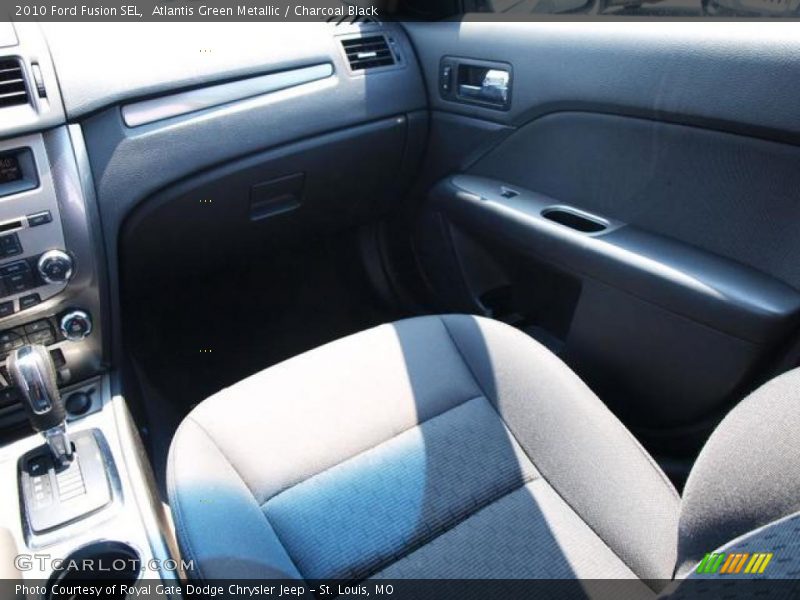 Atlantis Green Metallic / Charcoal Black 2010 Ford Fusion SEL