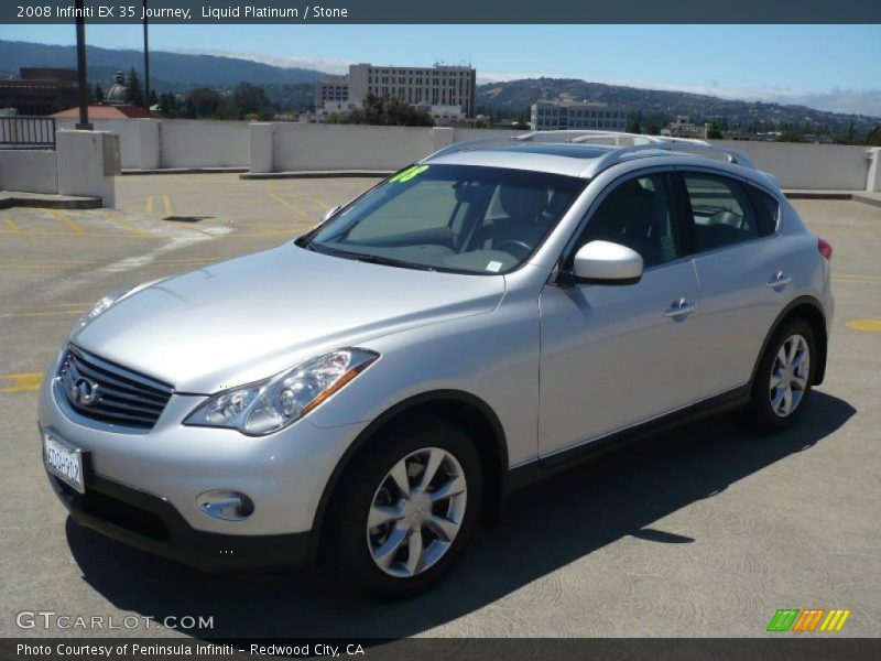 Liquid Platinum / Stone 2008 Infiniti EX 35 Journey
