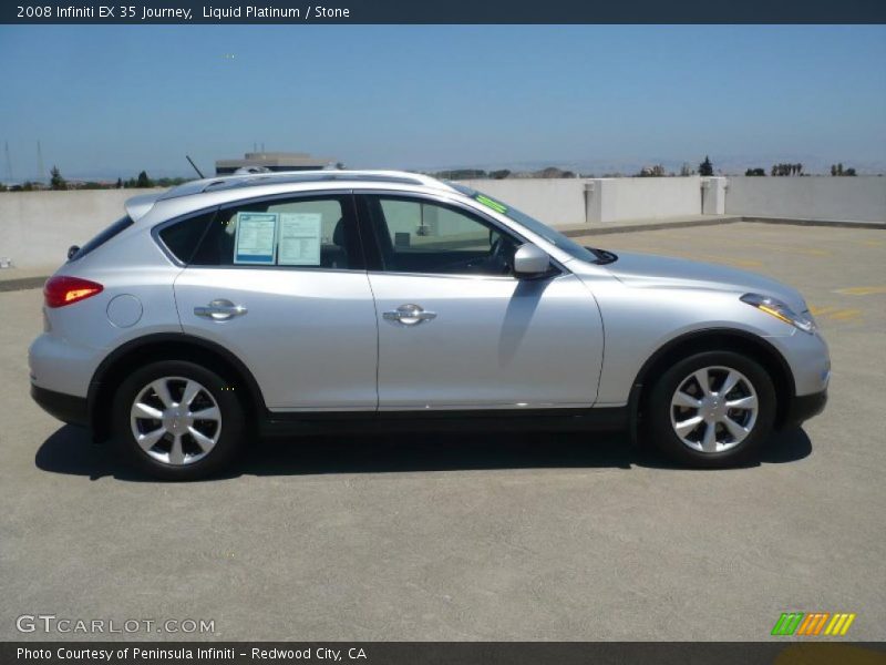 Liquid Platinum / Stone 2008 Infiniti EX 35 Journey