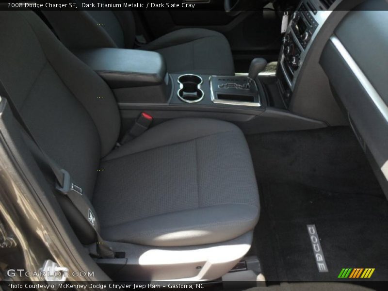 Dark Titanium Metallic / Dark Slate Gray 2008 Dodge Charger SE