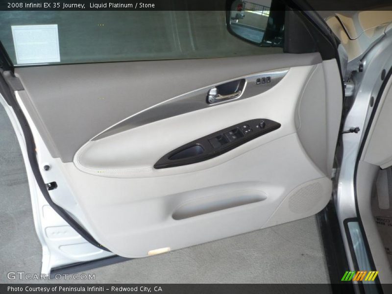 Liquid Platinum / Stone 2008 Infiniti EX 35 Journey