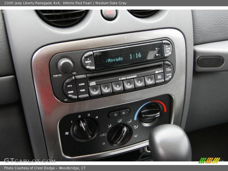 Inferno Red Pearl / Medium Slate Gray 2006 Jeep Liberty Renegade 4x4
