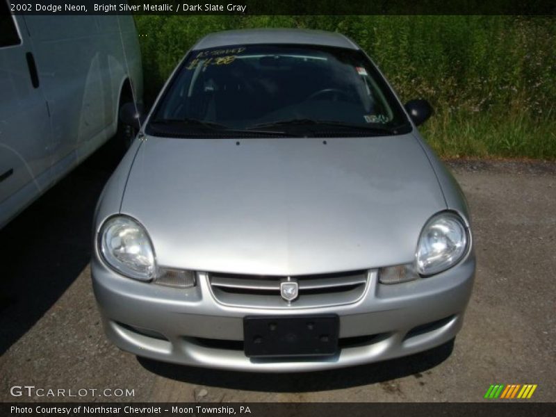 Bright Silver Metallic / Dark Slate Gray 2002 Dodge Neon