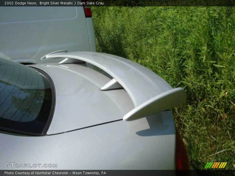 Bright Silver Metallic / Dark Slate Gray 2002 Dodge Neon