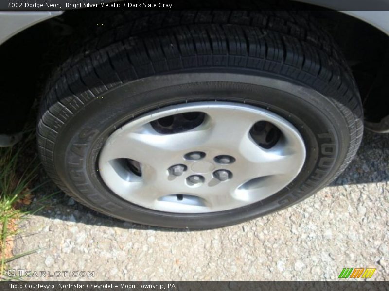 Bright Silver Metallic / Dark Slate Gray 2002 Dodge Neon