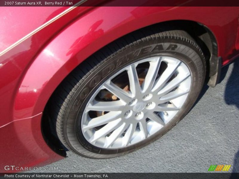 Berry Red / Tan 2007 Saturn Aura XR