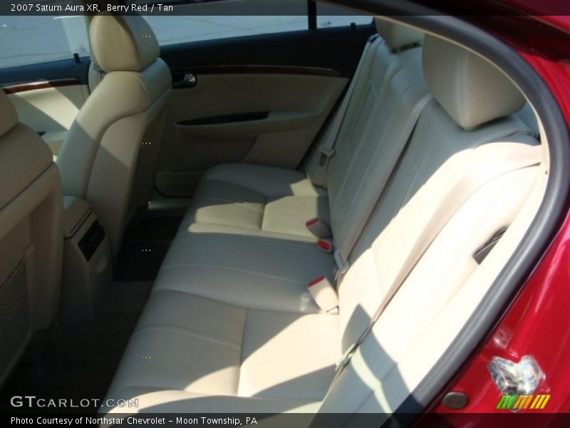 Berry Red / Tan 2007 Saturn Aura XR