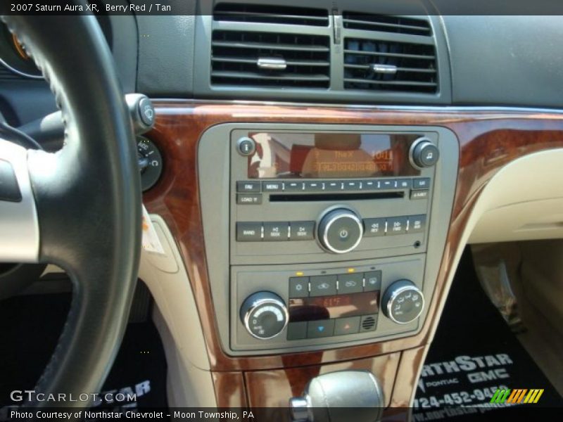Berry Red / Tan 2007 Saturn Aura XR