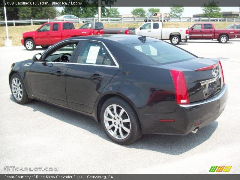 Black Ice / Ebony 2009 Cadillac CTS Sedan