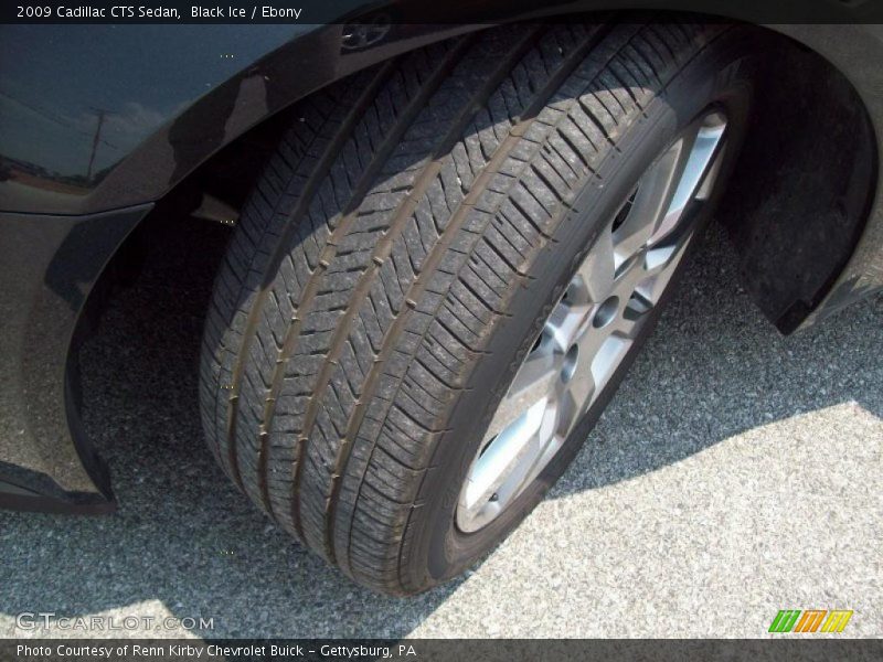 Black Ice / Ebony 2009 Cadillac CTS Sedan