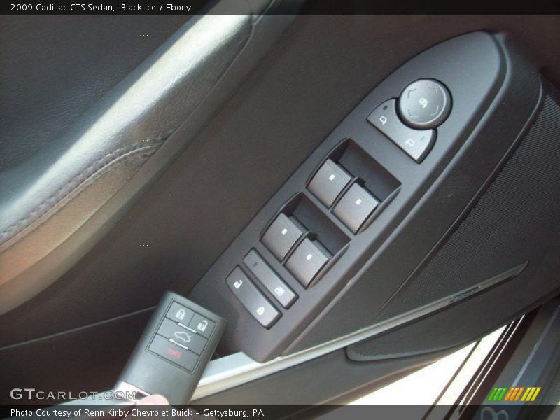 Black Ice / Ebony 2009 Cadillac CTS Sedan