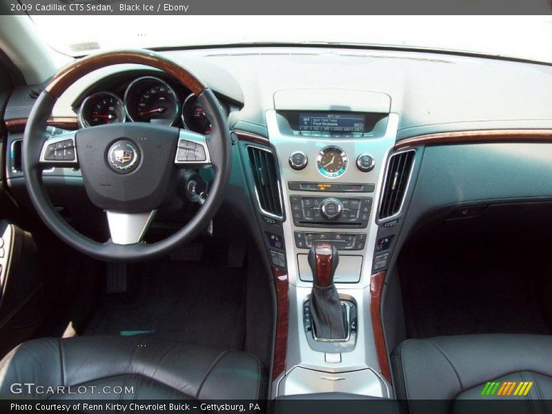 Black Ice / Ebony 2009 Cadillac CTS Sedan