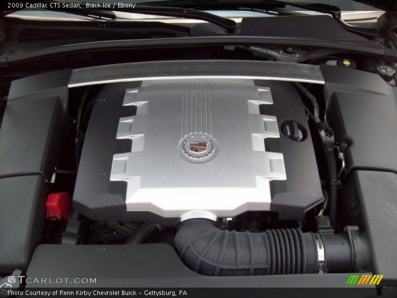 Black Ice / Ebony 2009 Cadillac CTS Sedan