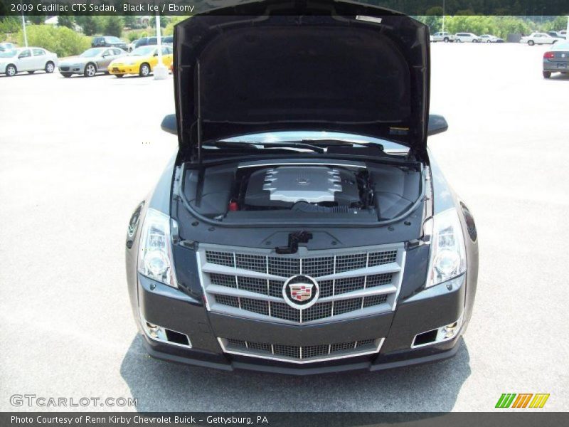 Black Ice / Ebony 2009 Cadillac CTS Sedan