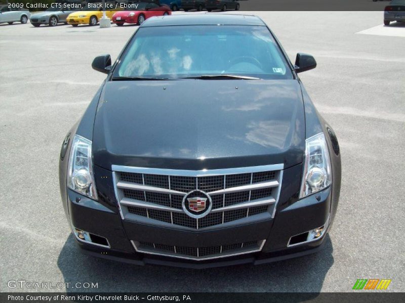 Black Ice / Ebony 2009 Cadillac CTS Sedan