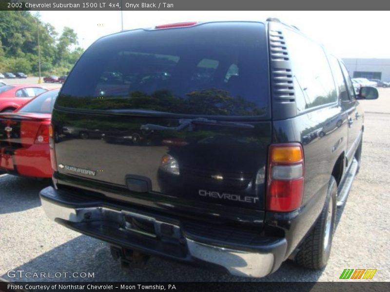 Onyx Black / Tan 2002 Chevrolet Suburban 1500 LT 4x4