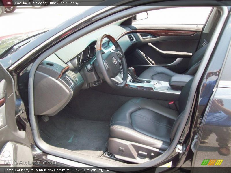 Black Ice / Ebony 2009 Cadillac CTS Sedan
