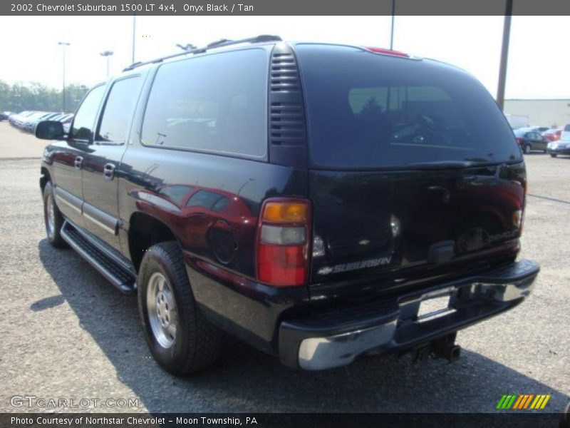 Onyx Black / Tan 2002 Chevrolet Suburban 1500 LT 4x4