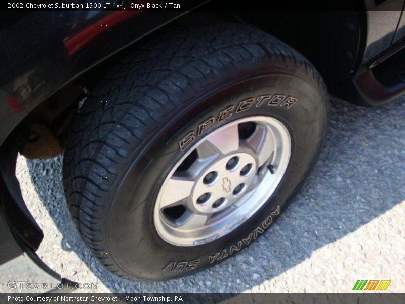 Onyx Black / Tan 2002 Chevrolet Suburban 1500 LT 4x4
