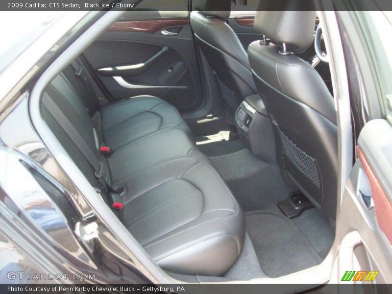 Black Ice / Ebony 2009 Cadillac CTS Sedan