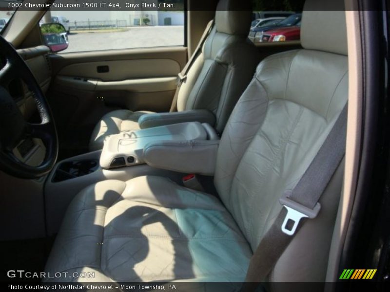 Onyx Black / Tan 2002 Chevrolet Suburban 1500 LT 4x4