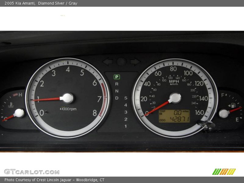 Diamond Silver / Gray 2005 Kia Amanti