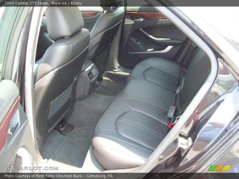 Black Ice / Ebony 2009 Cadillac CTS Sedan