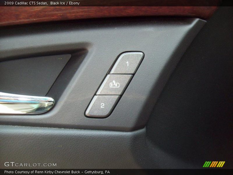 Black Ice / Ebony 2009 Cadillac CTS Sedan