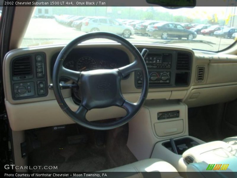 Onyx Black / Tan 2002 Chevrolet Suburban 1500 LT 4x4