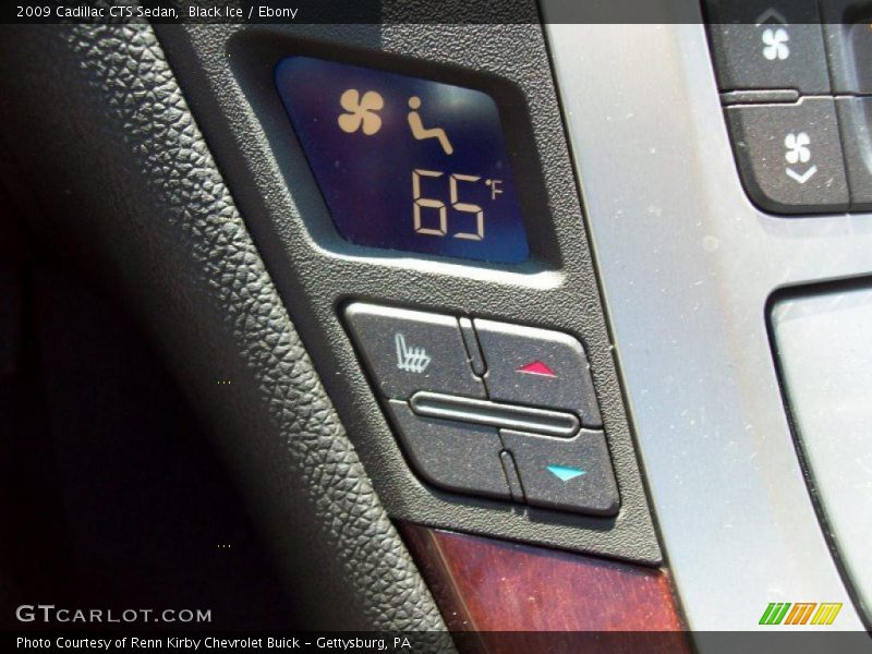 Black Ice / Ebony 2009 Cadillac CTS Sedan