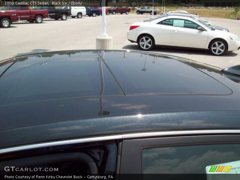 Black Ice / Ebony 2009 Cadillac CTS Sedan