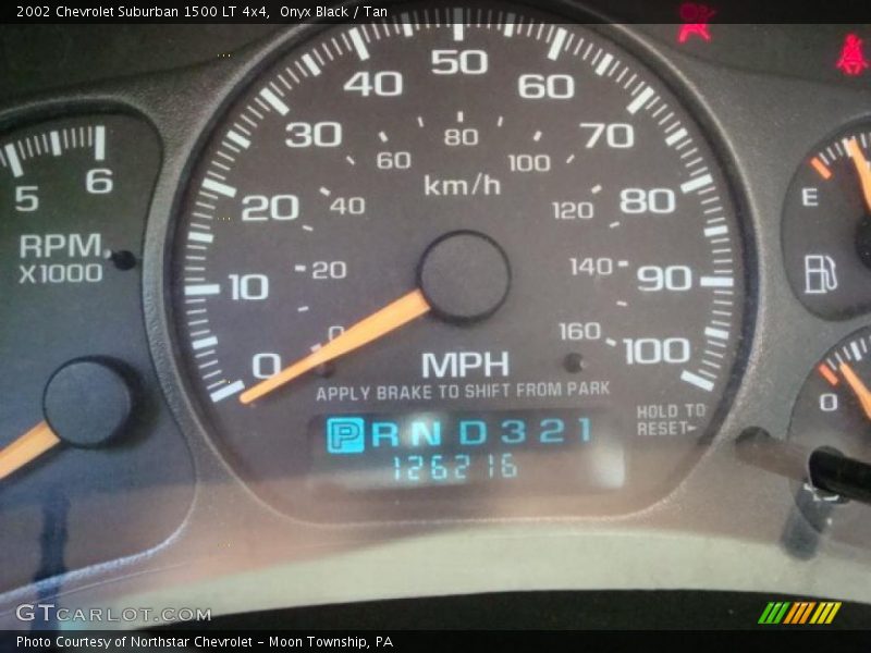 Onyx Black / Tan 2002 Chevrolet Suburban 1500 LT 4x4