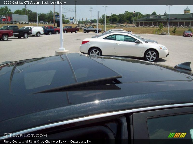 Black Ice / Ebony 2009 Cadillac CTS Sedan