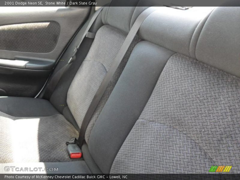 Stone White / Dark Slate Gray 2001 Dodge Neon SE