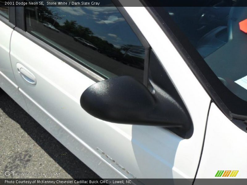 Stone White / Dark Slate Gray 2001 Dodge Neon SE