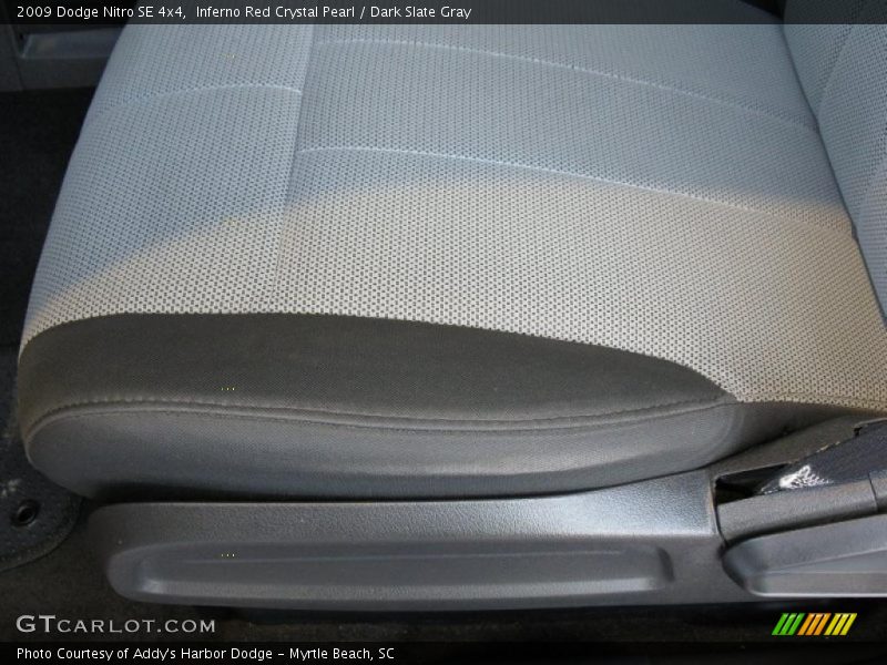 Inferno Red Crystal Pearl / Dark Slate Gray 2009 Dodge Nitro SE 4x4