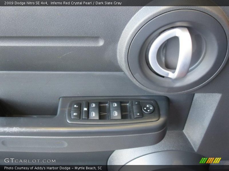 Inferno Red Crystal Pearl / Dark Slate Gray 2009 Dodge Nitro SE 4x4