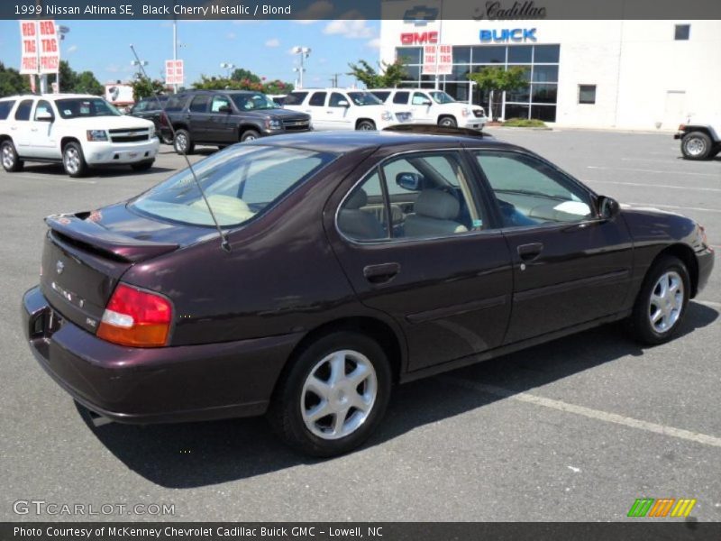Black Cherry Metallic / Blond 1999 Nissan Altima SE
