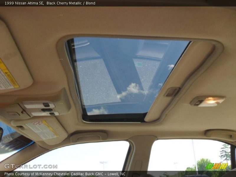 Black Cherry Metallic / Blond 1999 Nissan Altima SE