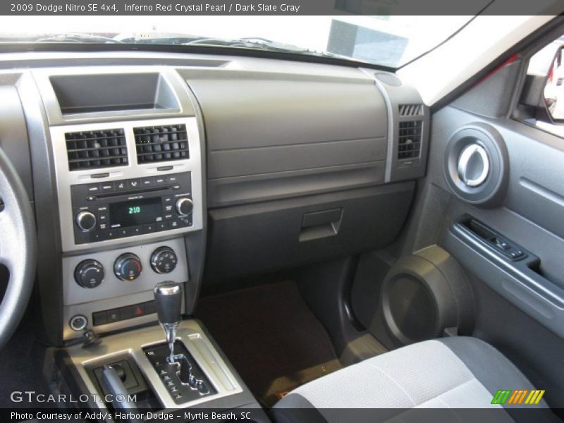 Inferno Red Crystal Pearl / Dark Slate Gray 2009 Dodge Nitro SE 4x4