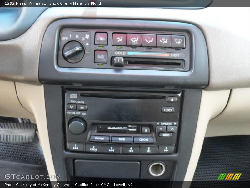 Black Cherry Metallic / Blond 1999 Nissan Altima SE