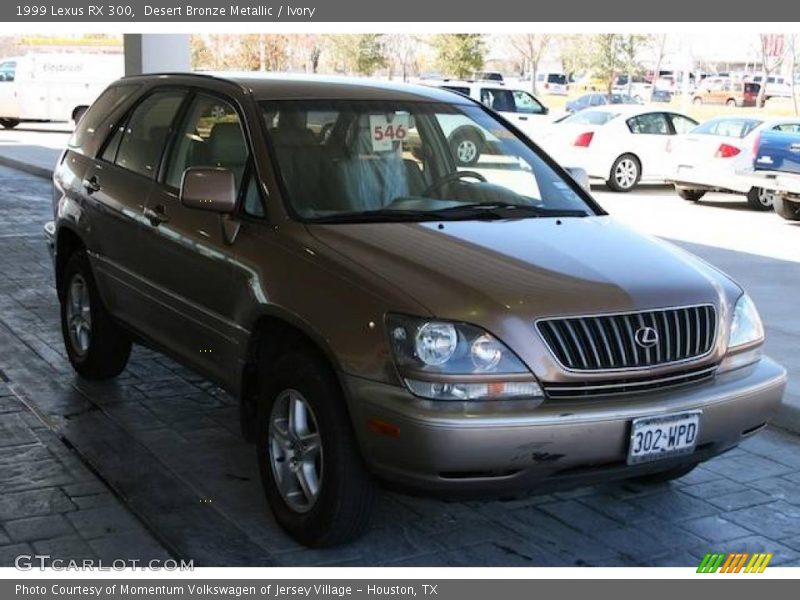 Desert Bronze Metallic / Ivory 1999 Lexus RX 300