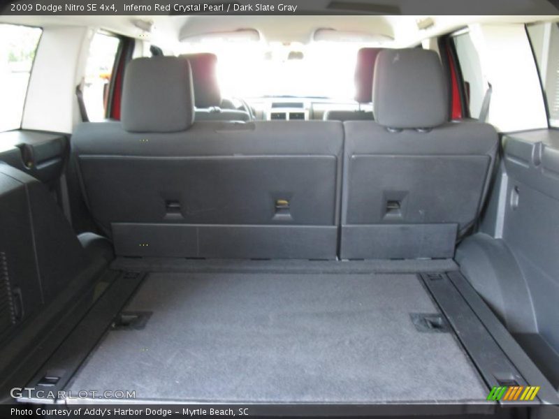 Inferno Red Crystal Pearl / Dark Slate Gray 2009 Dodge Nitro SE 4x4