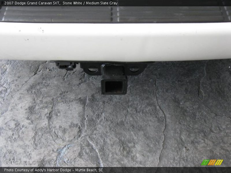 Stone White / Medium Slate Gray 2007 Dodge Grand Caravan SXT