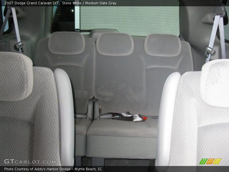Stone White / Medium Slate Gray 2007 Dodge Grand Caravan SXT