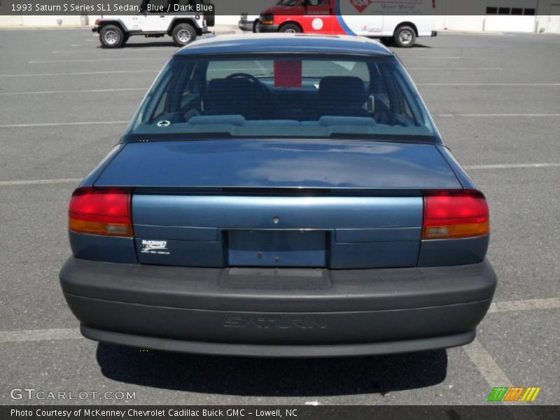 Blue / Dark Blue 1993 Saturn S Series SL1 Sedan