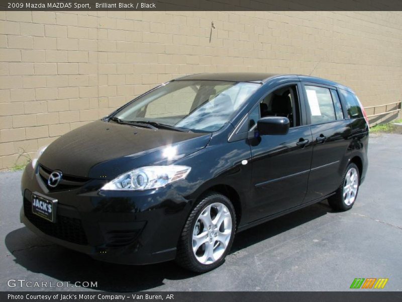 Brilliant Black / Black 2009 Mazda MAZDA5 Sport